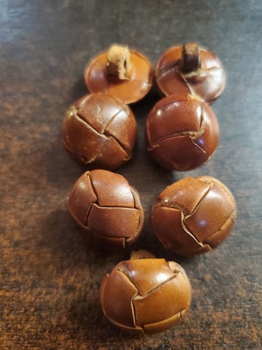 Genuine leather button set - button, of