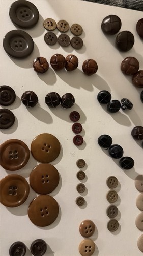 Vintage woven leather button - vintage,