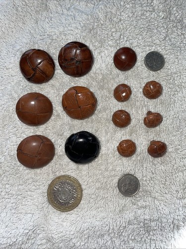 Job lot leather - lot, (13