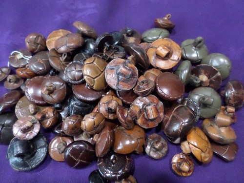 Job lot vintage leather - of,