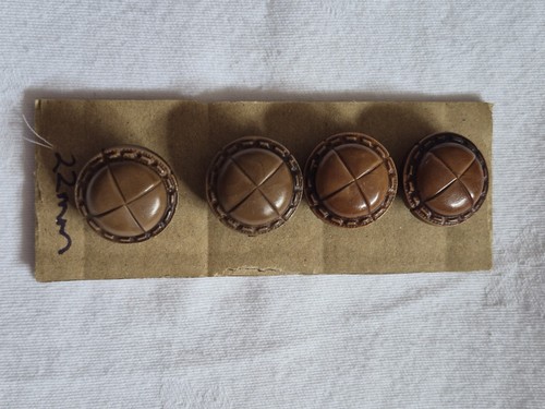 Vintage brown leather look - 4,