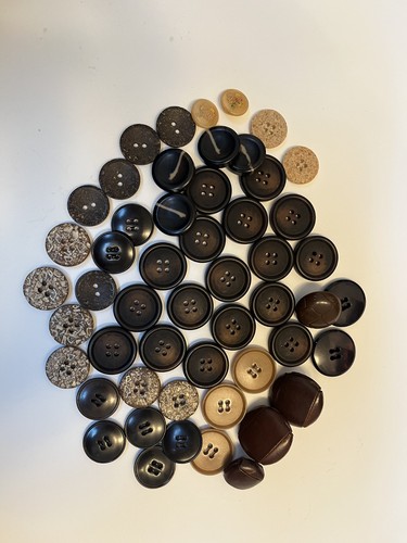 Vintage buttons job lot 100g - lot,