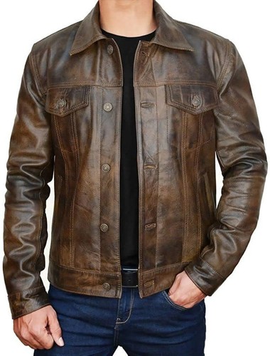 Handmade men waxed brown - handmade, men's