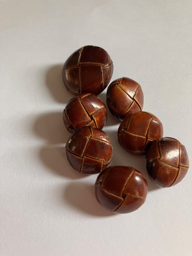 Vintage brown leather - brown,