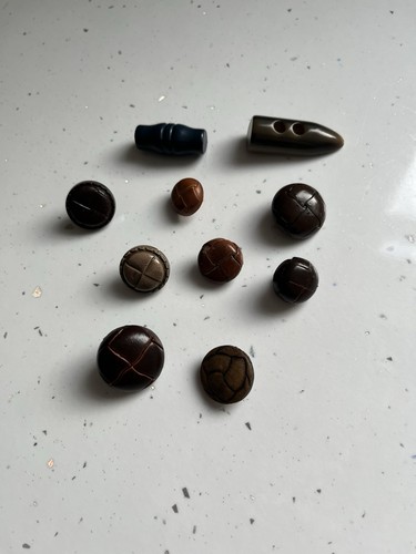 Vintage leather football - leather,
