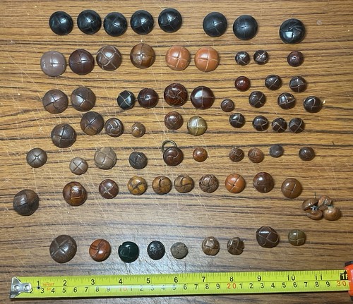 Vintage round leather - vintage,