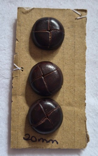 Vintage brown leather look - vintage,
