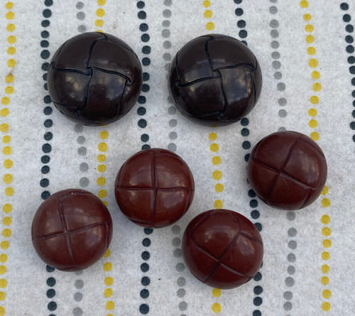 Vintage brown leather - x, look