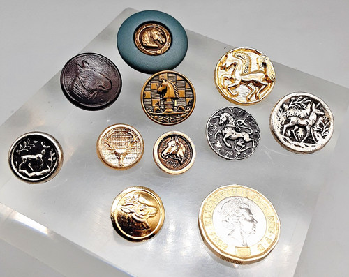 Vintage metal leather - metal,